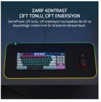 GAMEPOWER EVA 5 BLUE SWITCH 88 MEKANİK KLAVYE RBW - 3